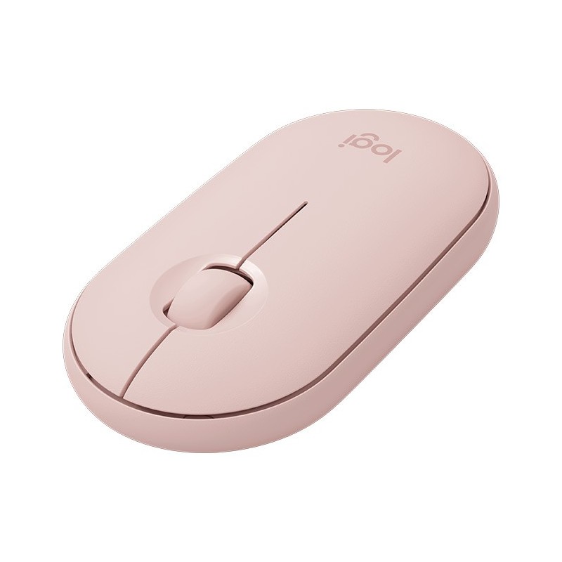 Rato Logitech Pebble M350 Bluetooth Rosa