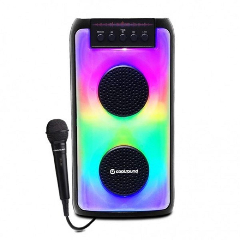 Coluna Portátil Bluetooth CoolSound Party Boom A370