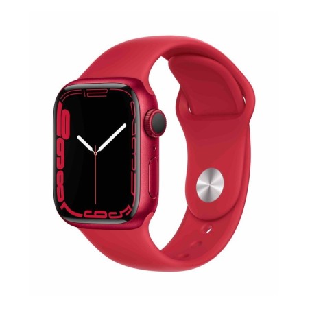 Apple Watch Series 7  GPS  41 mm  Caixa em Alumínio em Roxo   Correia desportiva Roxa