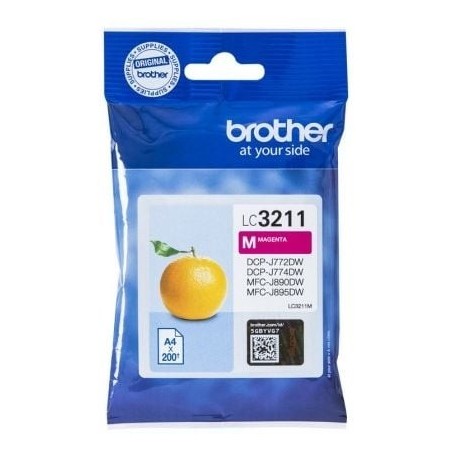 Tinteiro Original Brother LC-3211M  Magenta