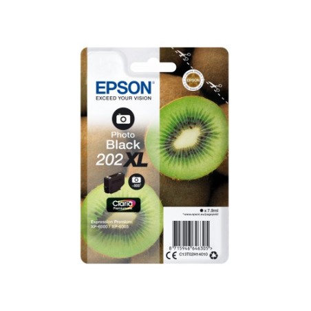 Tinteiro Original Epson 202XL Alta Capacidade Preto Photo