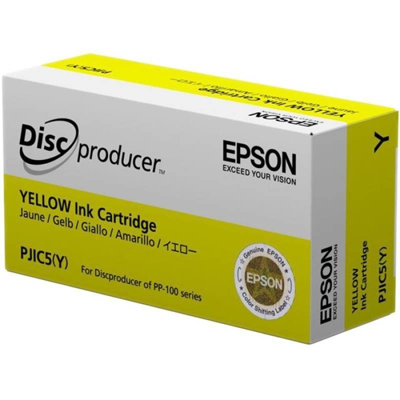 Tinteiro Original Epson PJIC5 Amarelo Tinteiro Original Epson PJIC5 Amarelo