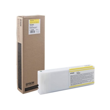 Tinteiro Original Epson T6364 Amarelo
