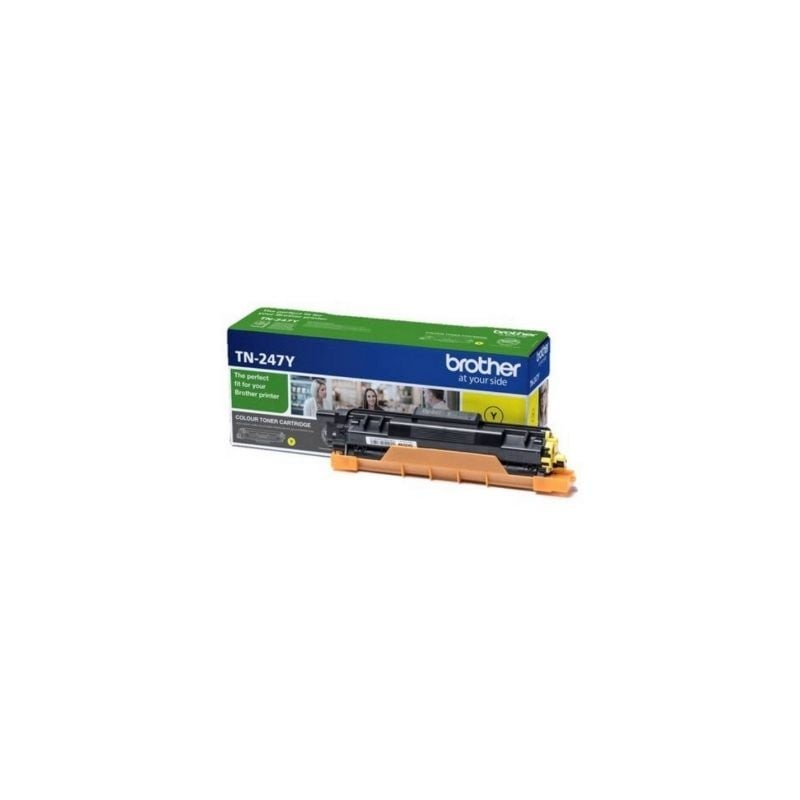 Toner Original Brother TN-247Y Alta Capacidade Amarelo Toner Original Brother TN-247Y Alta Capacidade Amarelo