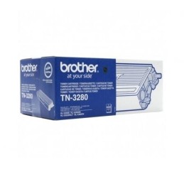 Toner Original Brother TN-3280 Alta Capacidade Preto
