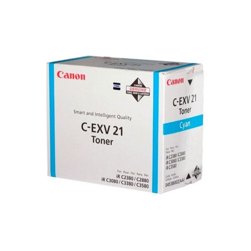 Toner Original Canon CEXV21 Azul Toner Original Canon CEXV21 Azul
