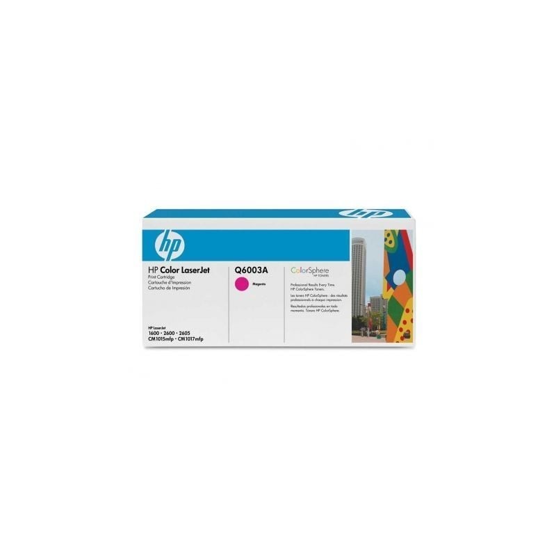 Toner Original HP nº124A  Magenta