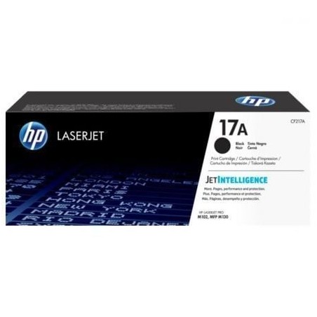 Toner Original HP nº17A  Preto