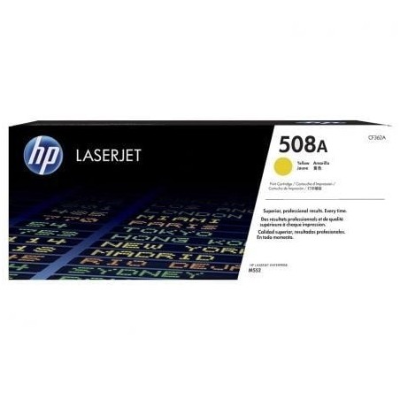 Toner Original HP nº508A  Amarelo