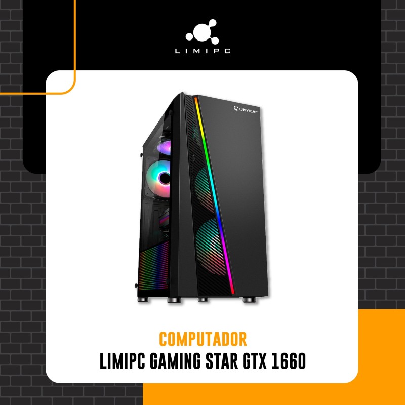 Computador LimiPC Gaming Star GTX 1660